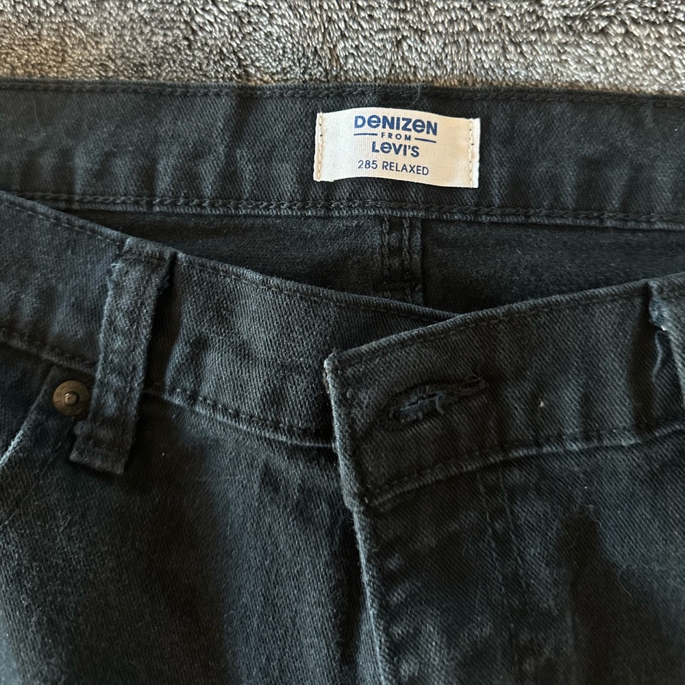 Men Levi Black Jeans
